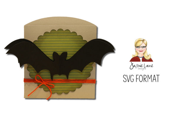 Bat Envelop Bag: A 3D SVG Halloween Asset for Blogs