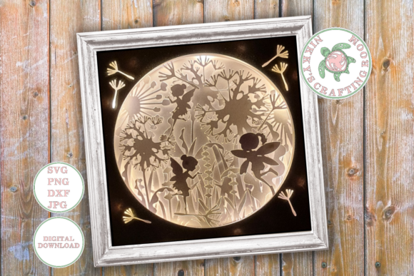 Dandelion Fairy 3D SVG for Shadow Boxes Review