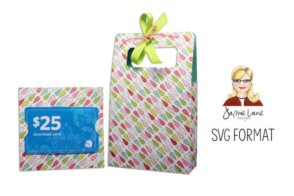 Gift Card Gift Bag: 3D SVG for Gift Boxes