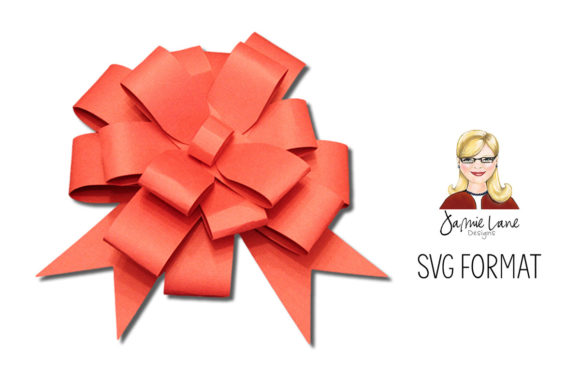 Large Package Bow: A Premium 3D SVG for Shapes