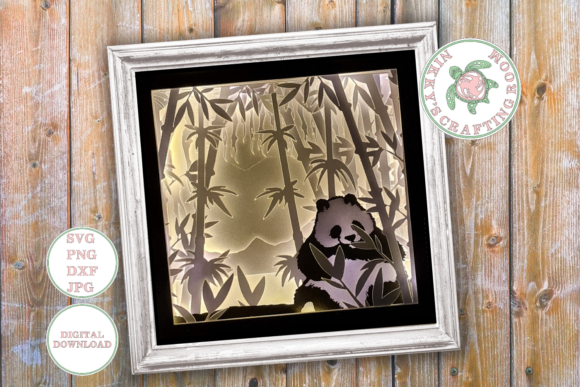 Panda 3D Shadow Box Template Review