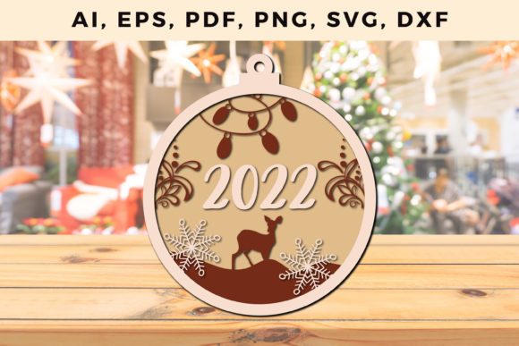Review: 3D SVG Christmas Ornament for Crafts