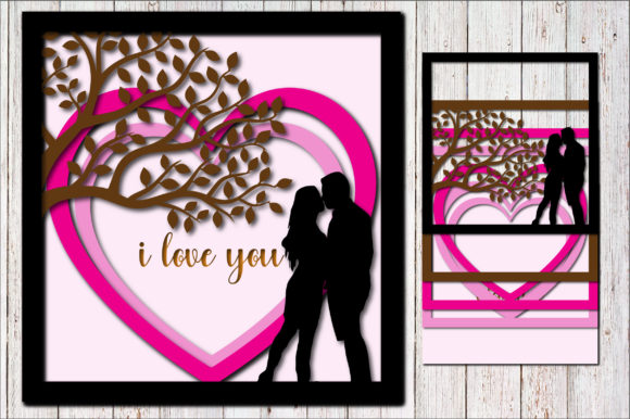 Review: Valentine I Love You Shadow Box Design