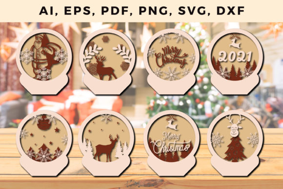Reviewing 3D SVG Christmas Ornaments for Branding